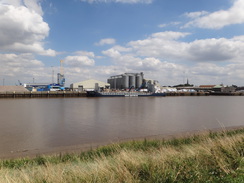 P2018DSC03013	Looking over towards King's Lynn port.