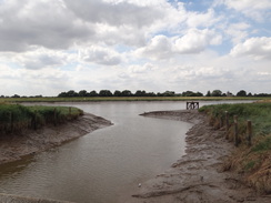 P2018DSC03034	The outfall of the River Nar.