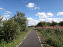 P2018DSC03139	The path leading towards Grangemouth.