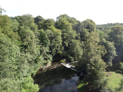 P2018DSC03472	The River Avon viewed from the Avon aqueduct.