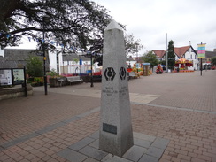 P2018DSC03683	The start of the West Highland Way in Milngavie.