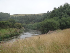 P2018DSC03743	The River Kelvin southwest of Balmuidy Bridge.