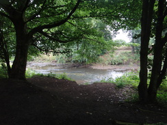 P2018DSC03749	The River Kelvin southwest of Balmuidy Bridge.