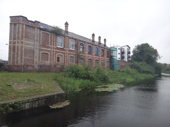 P2018DSC03838	An old canalside factory near Ruchill.