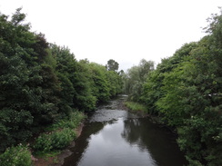 P2018DSC03900	The river viewed from the Prince of Wales Bridge.