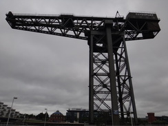 P2018DSC03955	The Finnieston hammerhead crane.