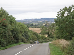 P2018DSC04428	Heading west down Fant Hill.