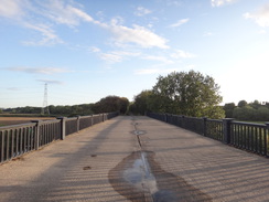 P2018DSC04507	The Trent Bridge carrying the old railway line over the river.