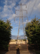 P2018DSC04515	Power lines to the north of King's Newton.