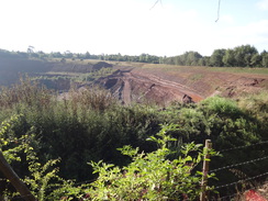 P2018DSC04551	A view inside Cloud Hill Quarry.