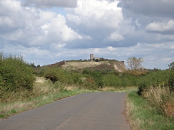 P2018DSC04600	Looking north towards Breedon-on-the-Hill.