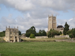 P2018DSC04814	Chipping Campden church and a banqueting house.