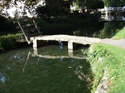 P2018DSC05145	A bridge over the River Windrush in Lower Slaughter.