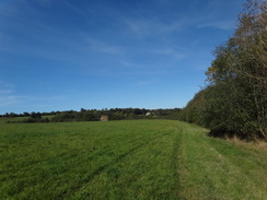 P2018DSC05173	The path heading north into Longborough.