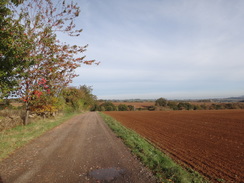 P2018DSC05282	A track leading up to Campden Hill Farm.