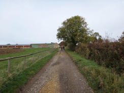 P2018DSC05324	The ascent up out of Chipping Campden.