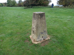 P2018DSC05329	Dover's Hill trig pillar.