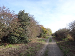 P2018DSC05736	Following the Old Newark Road east.