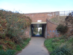 P2018DSC05756	The bridge under the A617.