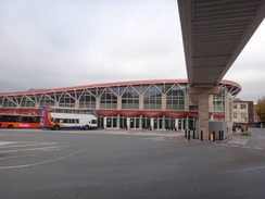 P2018DSC05828	Mansfield bus station.