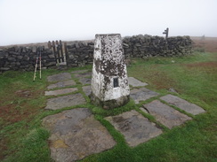 P2018DSC05924	Shining Tor trig pillar.