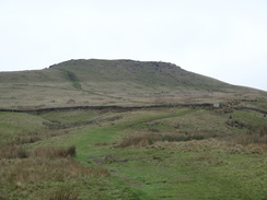 P2018DSC05975	The view west up Shutlingsloe.