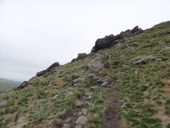 P2018DSC05981	The ascent near the top of Shutlingsloe.