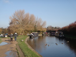 P2018DSC06357	The Grand Union Canal at Startop's End.