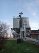 P2018DSC06655	A silo at a maltings in Stowmarket.