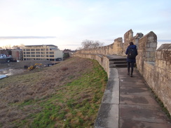 P2018DSC06874	Following the southern section of York's city walls.