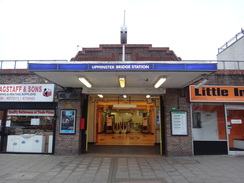 P2019DSC07427	Upminster Bridge tube station.