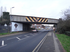 P2019DSC07635	A railway bridge in Pitsea.