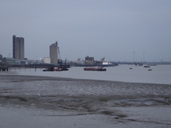 P2019DSC07659	The Thames Estuary in Erith.