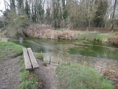 P2019DSC07796	Following the River Cray upstream towards Foots Cray.