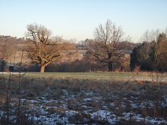 P2019DSC07944	Looking across the golf course at High Elms.