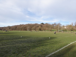 P2019DSC08013	Rugby practice on playing fields at Coney Hall.