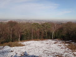 P2019DSC08028	The view north from the Addington Hills viewpoint.