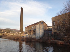 P2019DSC08190	Riverside buildings in Bingley.