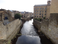 P2019DSC08341	The Eller Beck in Skipton.