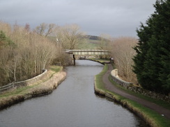 P2019DSC08457	A railway bridge over the canal near Priest Holme. 