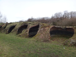 P2019DSC08752	Old coke ovens on the site of the former Aspen Colliery.