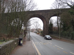 P2019DSC08826	A disused railway viaduct in Feniscowles.