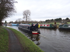 P2019DSC08940	A canalboat in Adlington.