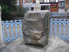 P2019DSCF2177	The Coronation Stone, Kingston Upon Thames.