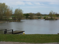 P2019DSCF2962	A fishing lake near Sawtry.