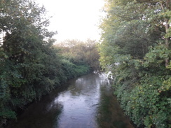 P2019DSCF3141	The River Idle near Retford station.