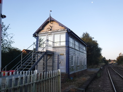 P2019DSCF3148	Retford Thrumpton signal box.