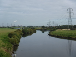 P2019DSCF3214	The River Trent viewed from Fledborough viaduct.