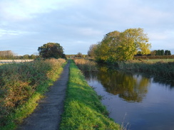 P2019DSCF3550	The canal to the north of Waddicar.