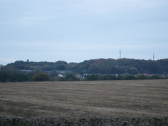 P2019DSCF3797	A distant view towards Billinge Hill.
